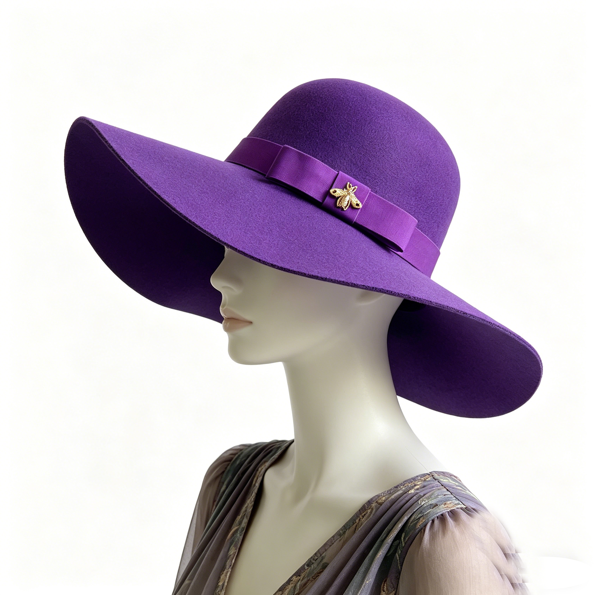 Women Fedora Hat Vintage Lady  – Hat Floppy Wide recenzja i cena