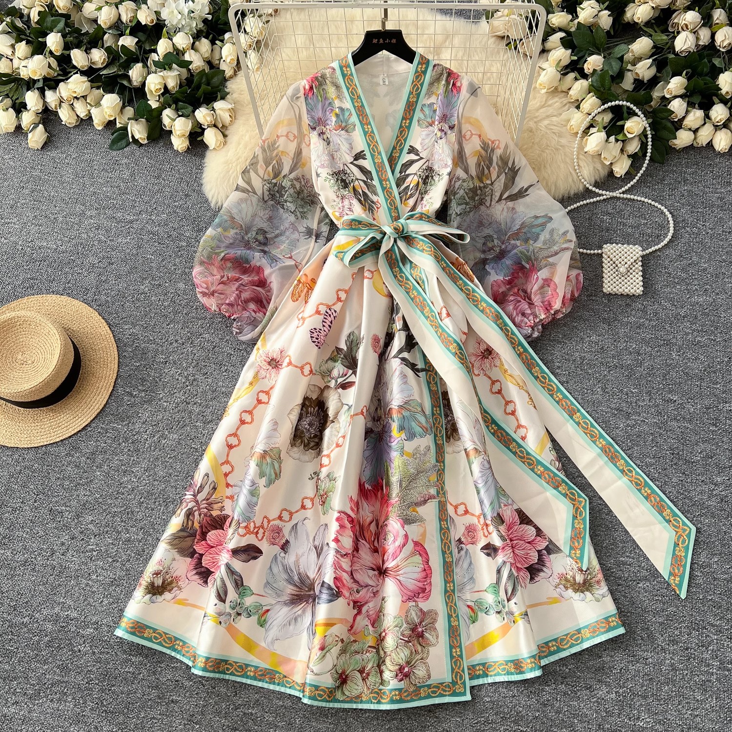 2025 Summer Holiday Gorgeous G – Linen Dress Wrap recenzja i cena
