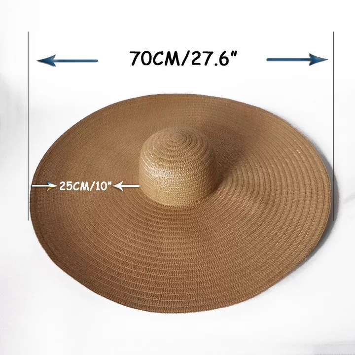 Oversized Beach Straw Hats for – Hat Floppy Wide recenzja i cena