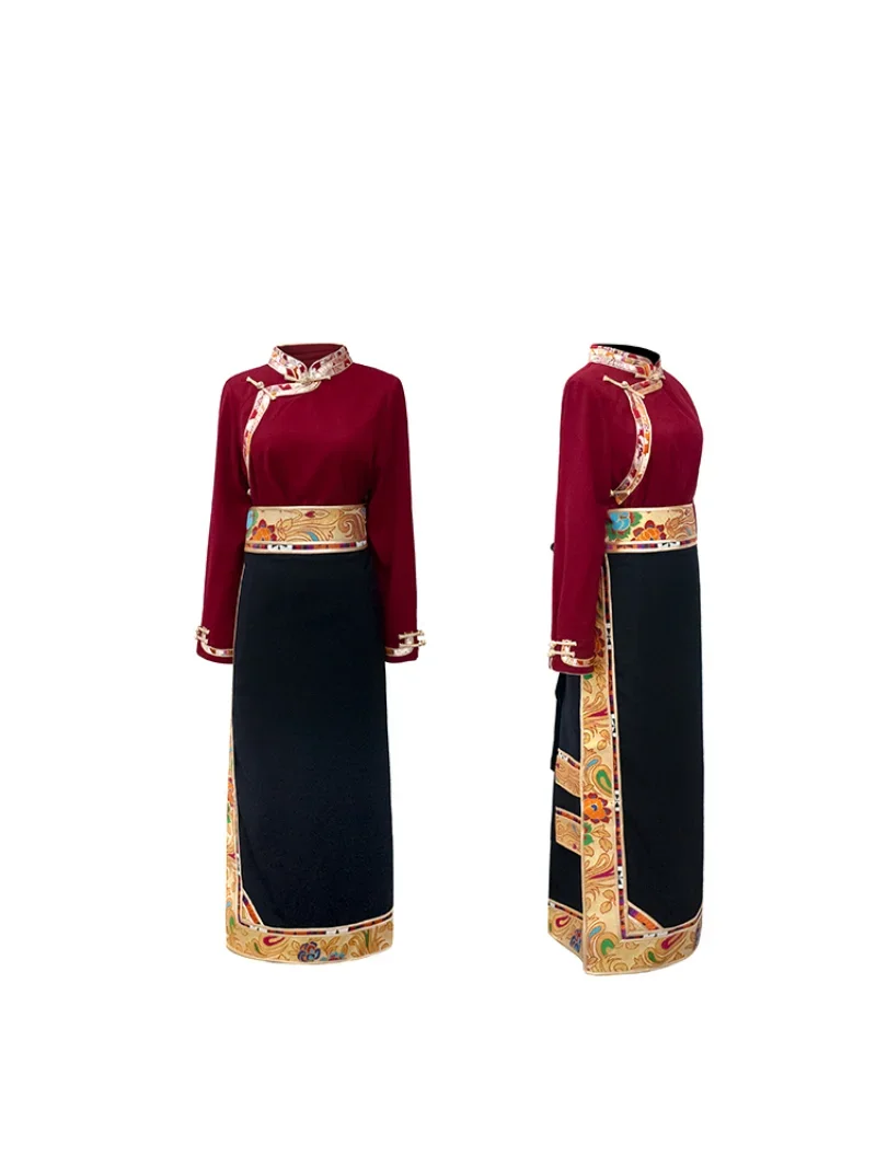 Traditional Tibetan Dress Wrap – Linen Dress Wrap recenzja i cena