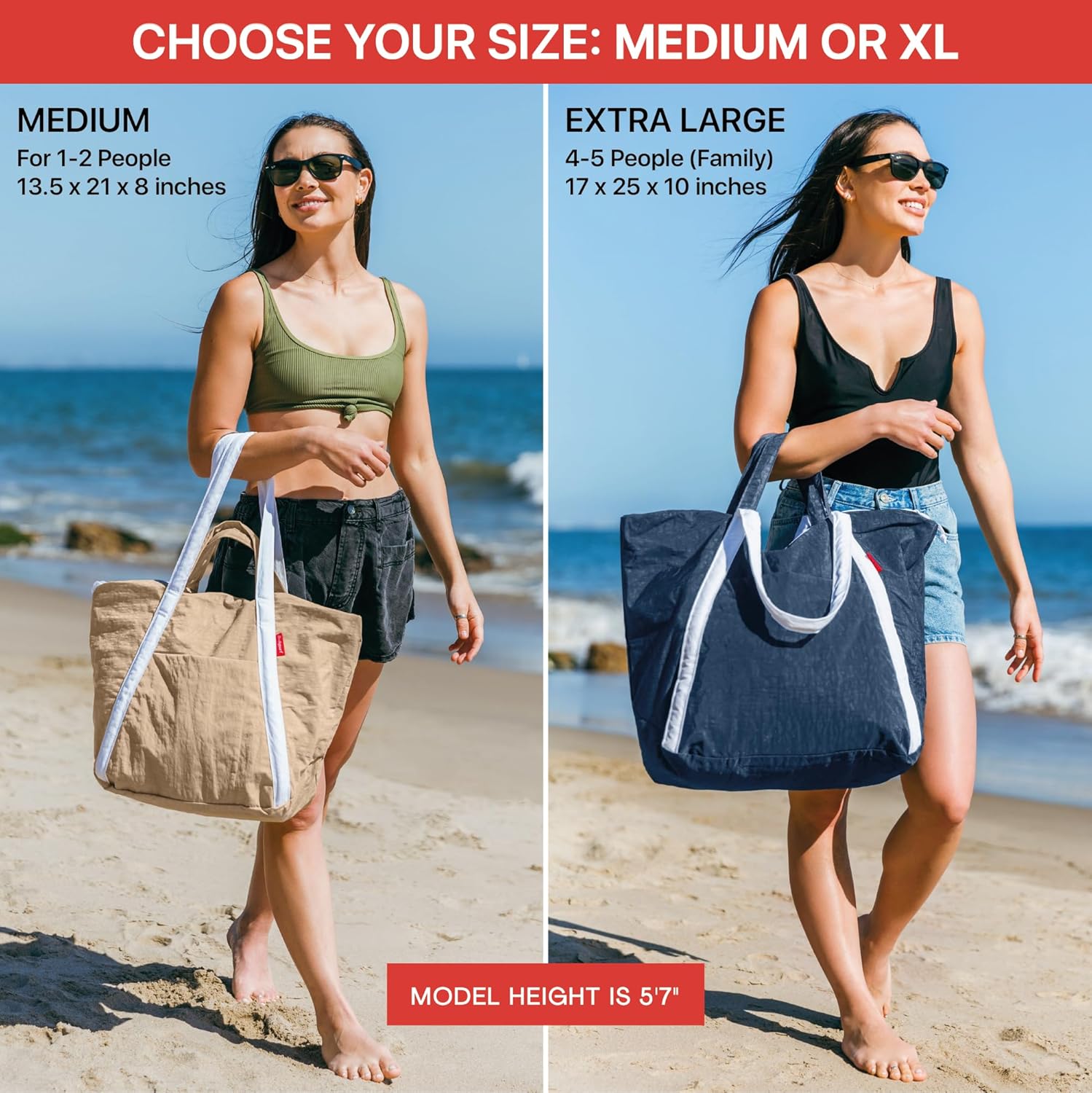 Waterproof Beach Bag for Trave – Tote Bag Beach recenzja i cena