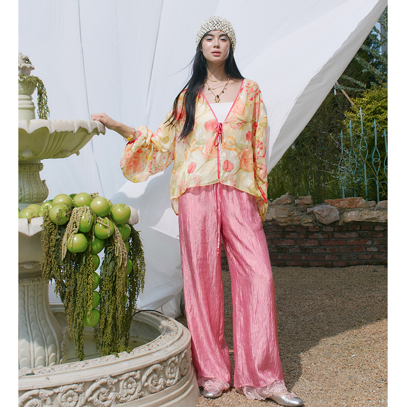 ELFSACK Floral Print Sheer Kim – Kimono Sheer Floral recenzja i cena