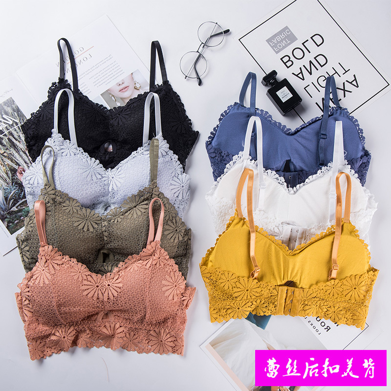 3D Sexy girl lace Lingerie Sea – Bralette Triangle Set recenzja i cena