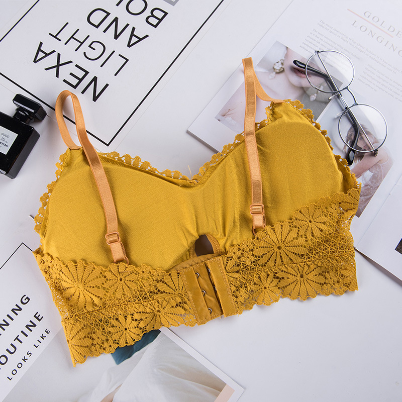 3D Sexy girl lace Lingerie Sea – Bralette Triangle Set recenzja i cena