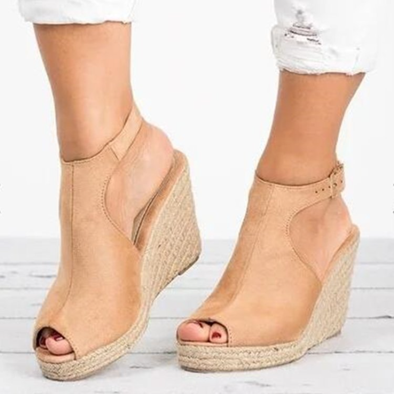 Heeled Sandals for Women Summe – Wedge Espadrille Women recenzja i cena