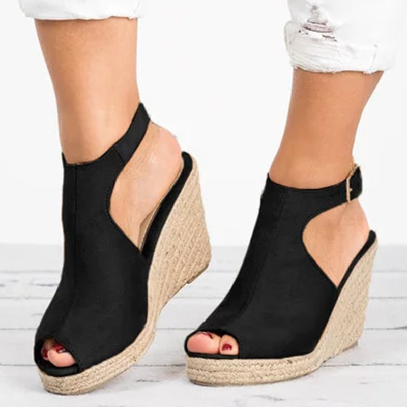 Heeled Sandals for Women Summe – Wedge Espadrille Women recenzja i cena