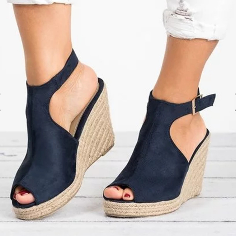 Heeled Sandals for Women Summe – Wedge Espadrille Women recenzja i cena