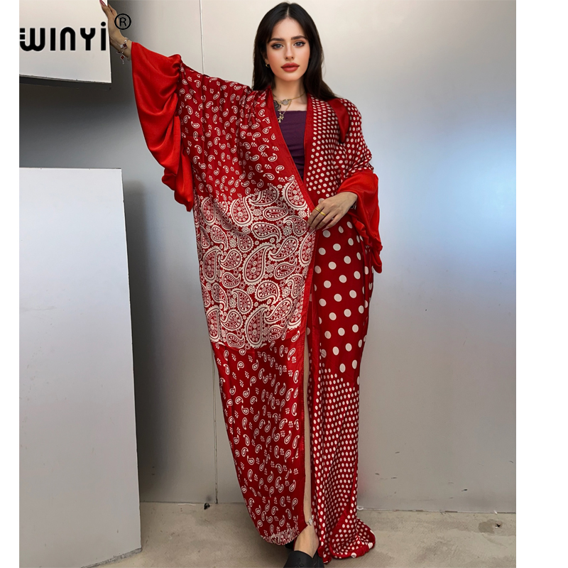 WINYI Summer Kimono party dres – Cover Up Kaftan recenzja i cena