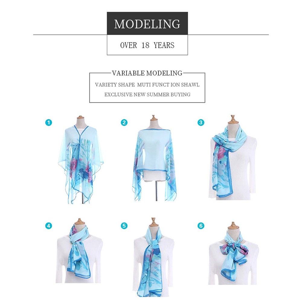 Fashion Solid color Shawl Scar – Cover Up Kaftan recenzja i cena
