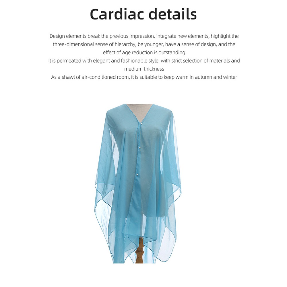 Fashion Solid color Shawl Scar – Cover Up Kaftan recenzja i cena