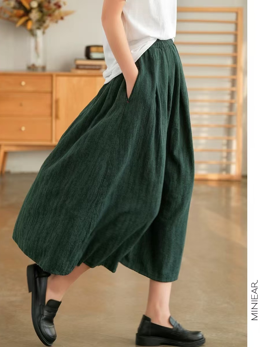 New 2025 Autumn Pure Color Flo – Midi Skirt Floral recenzja i cena