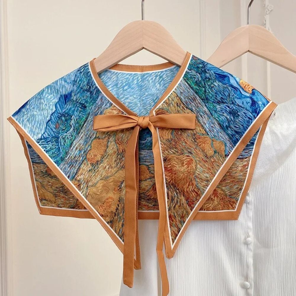 Floral Pattern Shirt Fake Coll – Blouse Off Shoulder recenzja i cena