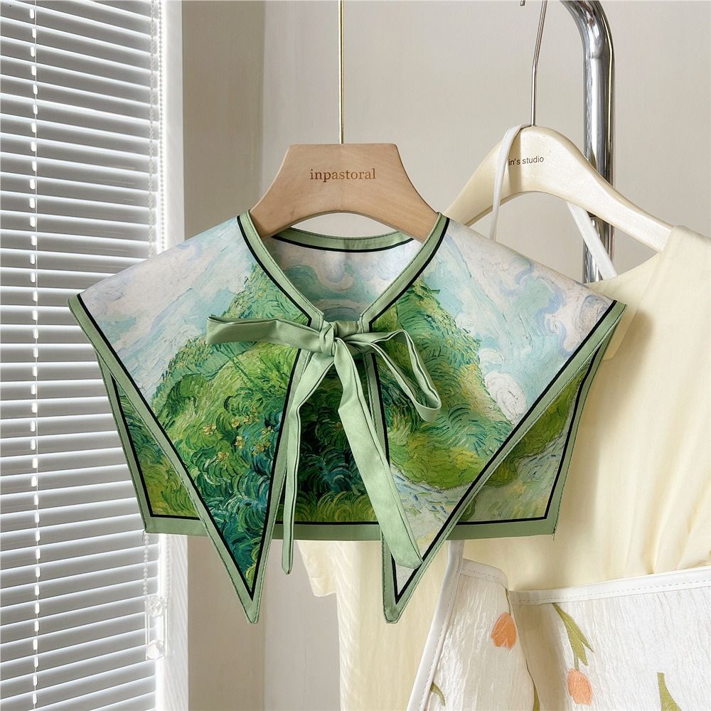 Floral Pattern Shirt Fake Coll – Blouse Off Shoulder recenzja i cena