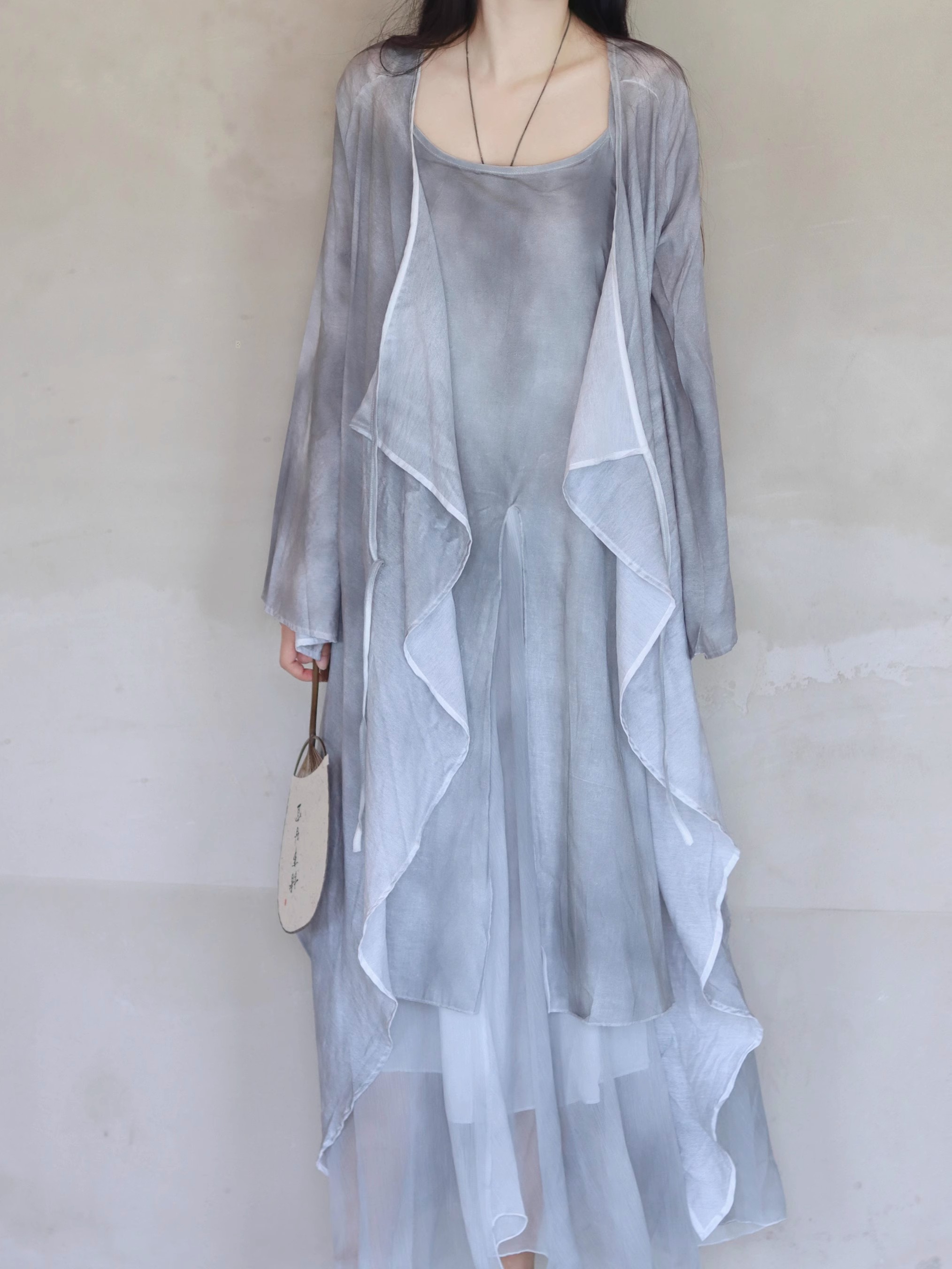 New Chinese Style Cotton Linen – Linen Dress Wrap recenzja i cena
