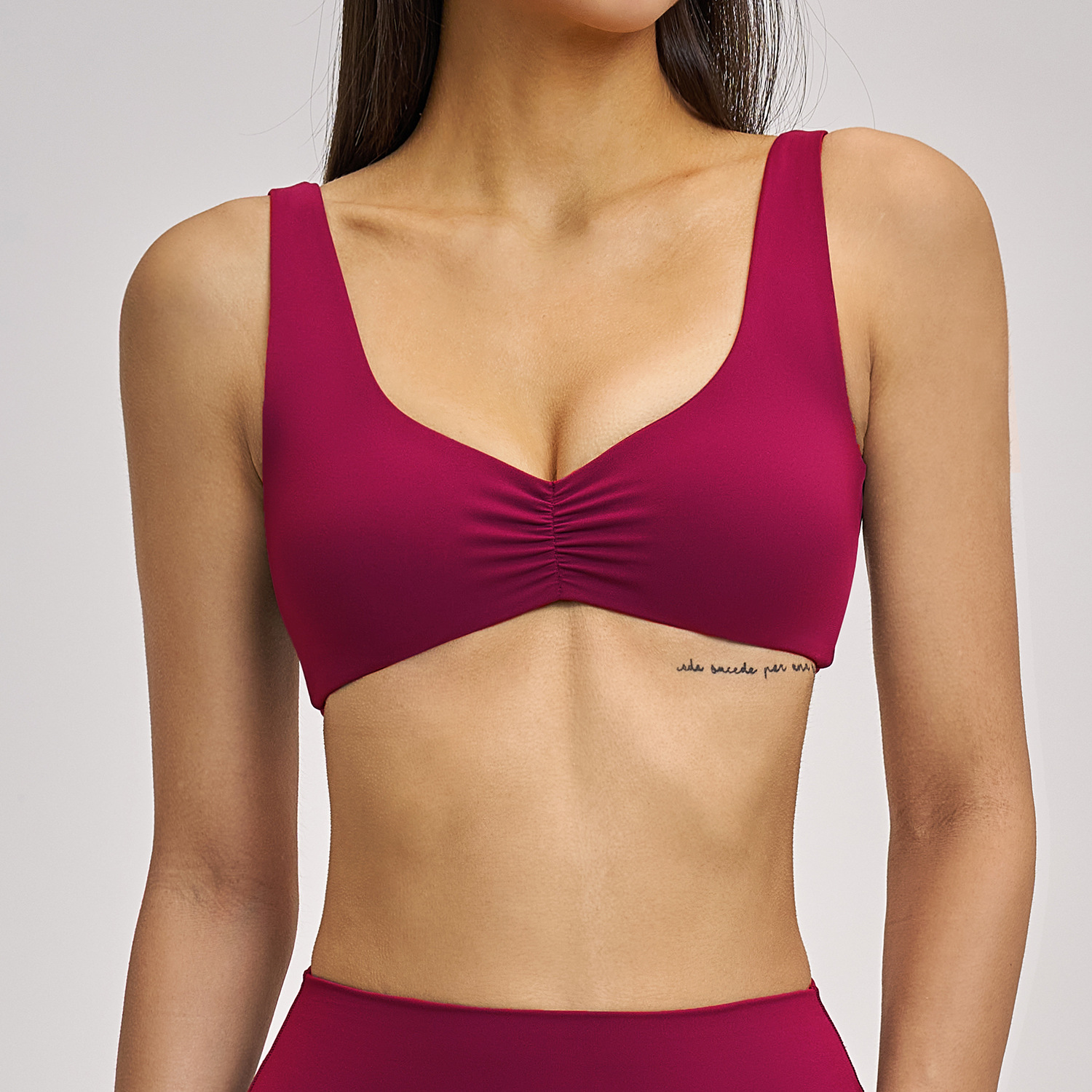 Sports Bra Women Top Push Up F – Bralette Triangle Set recenzja i cena