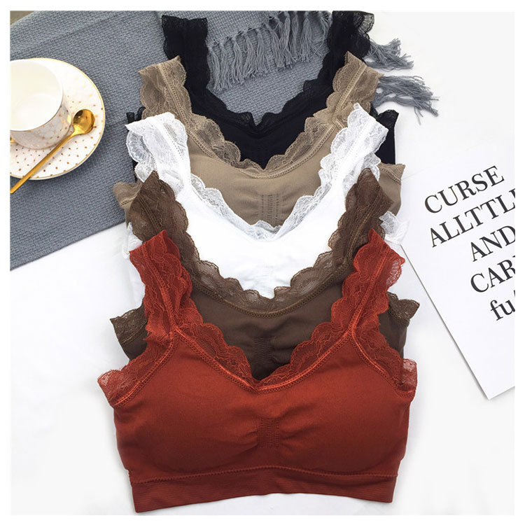 3D Sexy lace Lingerie Seamless – Bralette Triangle Set recenzja i cena