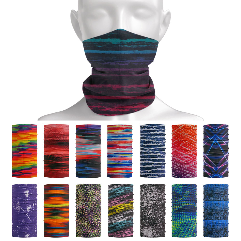 Tie-Dye Stripes Pattern Neckch – Headband Summer Knit recenzja i cena