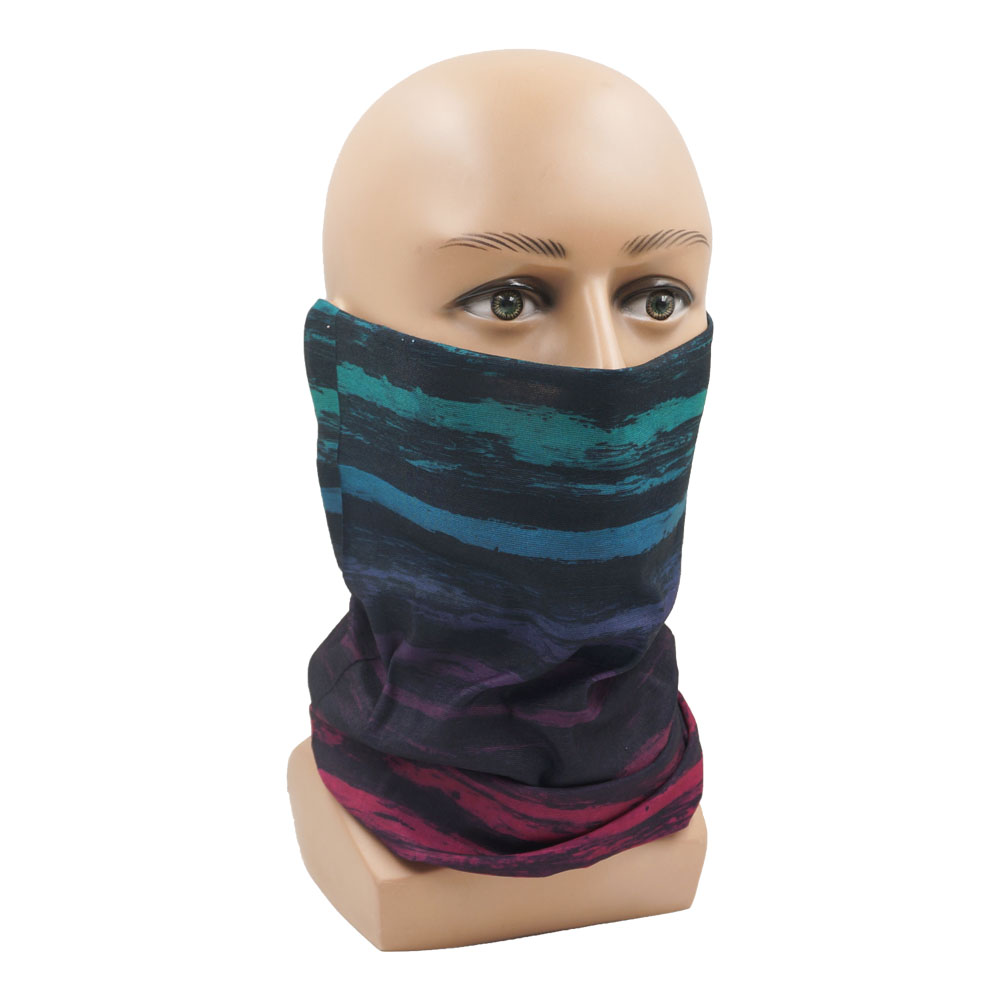 Tie-Dye Stripes Pattern Neckch – Headband Summer Knit recenzja i cena