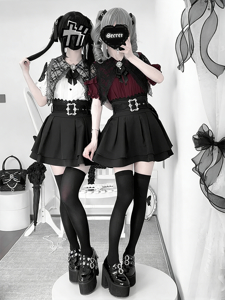Gothic Style Shoulder Bared Sh – Blouse Off Shoulder recenzja i cena