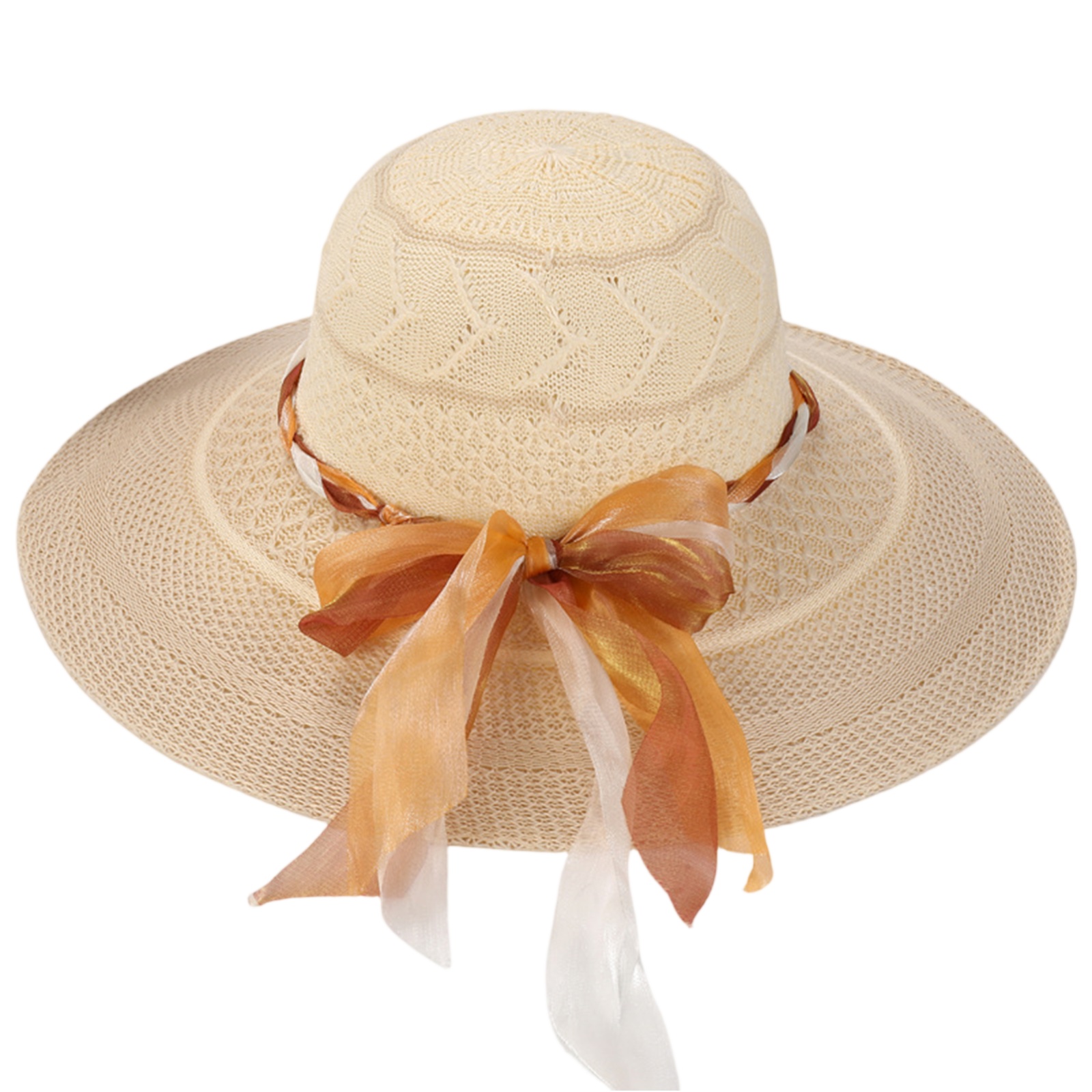 Women Bow Sun Hat Cloche Hat S – Hat Floppy Wide recenzja i cena