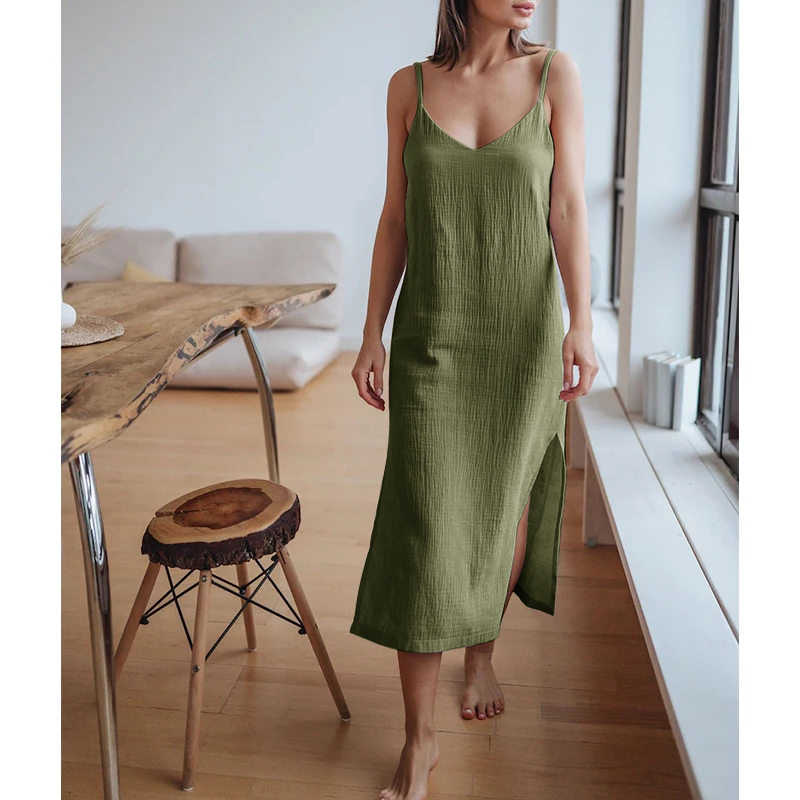 Muslin 100% Cotton Gauze Women – Linen Dress Wrap recenzja i cena
