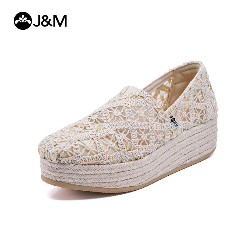 2026 J&M Women Wedges Fashion  – Wedge Espadrille Women recenzja i cena