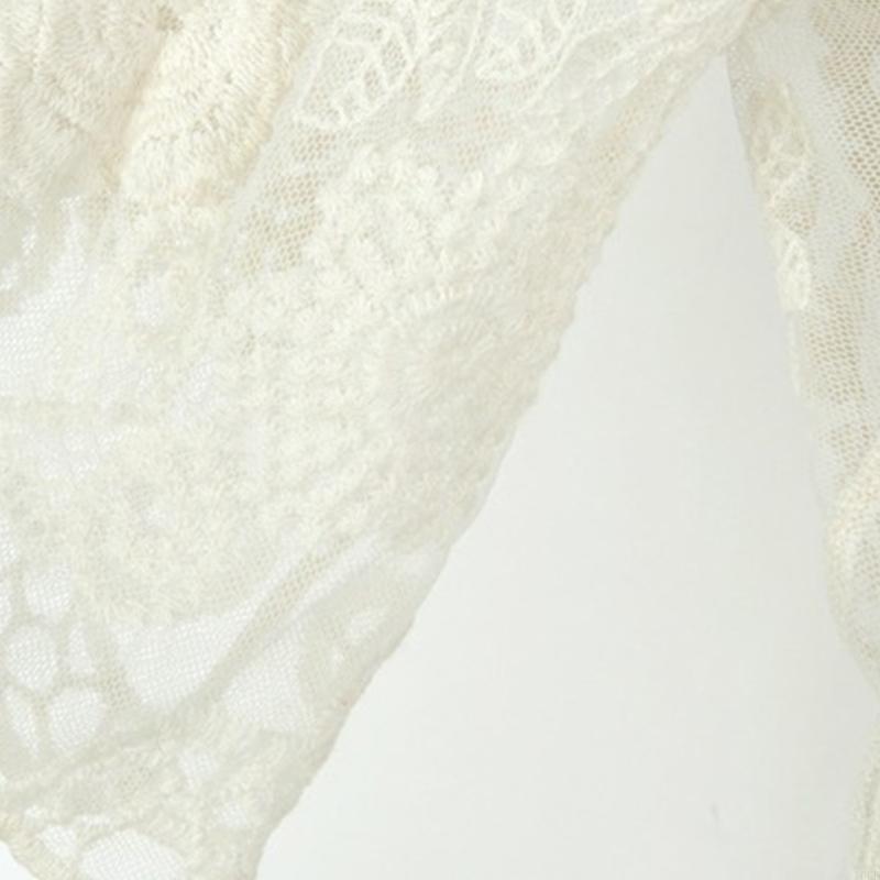 Women Lace Open Front Kimono C – Kimono Sheer Floral recenzja i cena
