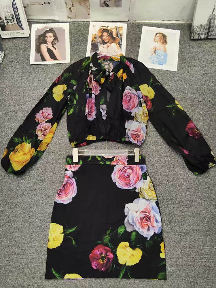 Retro flower print long-sleeve – Romper Floral Print recenzja i cena