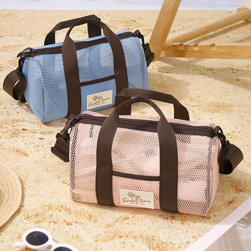 See Through Mesh Beach Bag Qui – Tote Bag Beach recenzja i cena