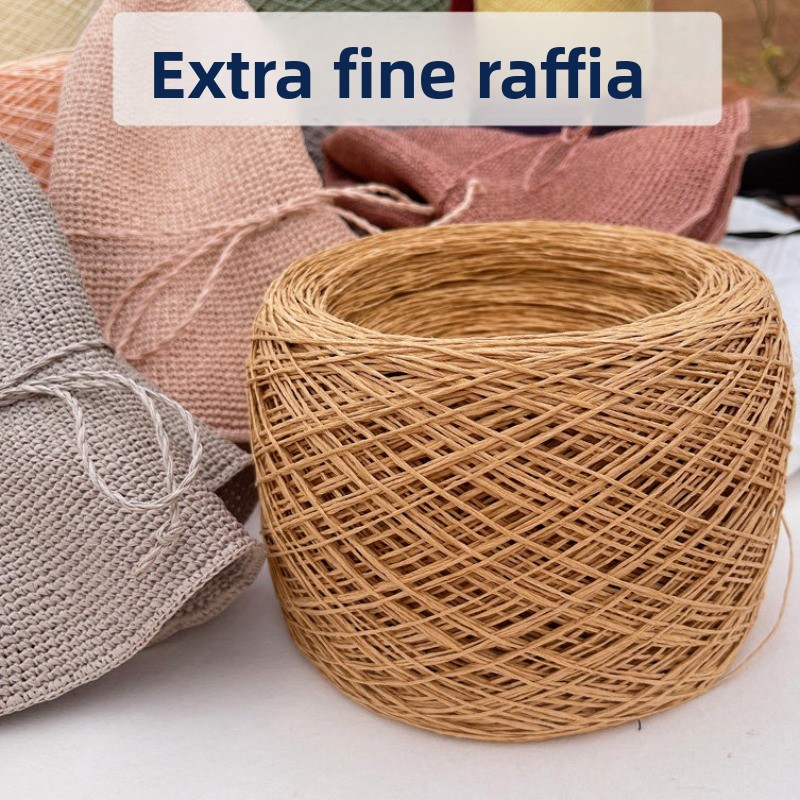 250g Thin Paper Raffia Yarn fo – Crochet Bag Raffia recenzja i cena
