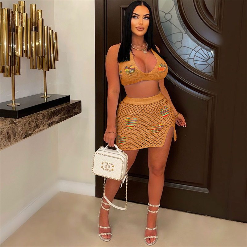 Summer Knitted Crochet Hollow  – Crop Top Crochet recenzja i cena