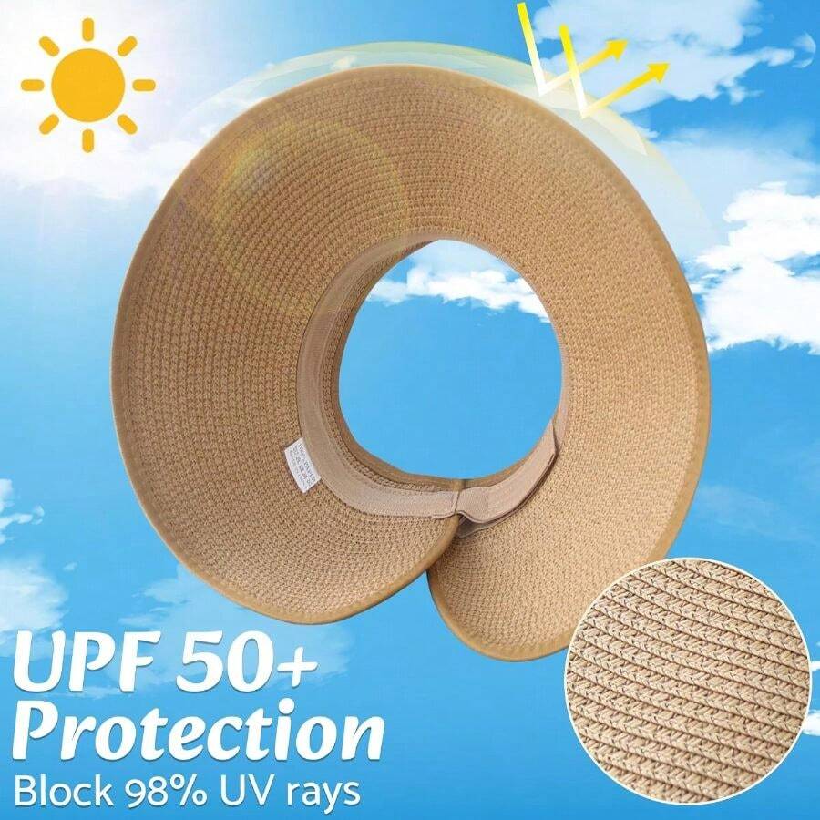 NPQQUAN Sun Visor Hats For Wom – Hat Floppy Wide recenzja i cena