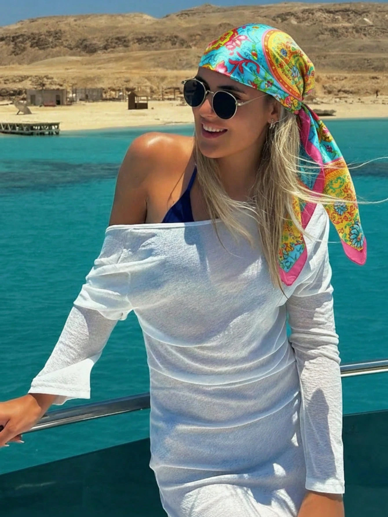 Luxury Brand Silk Satin Square – Headband Summer Knit recenzja i cena
