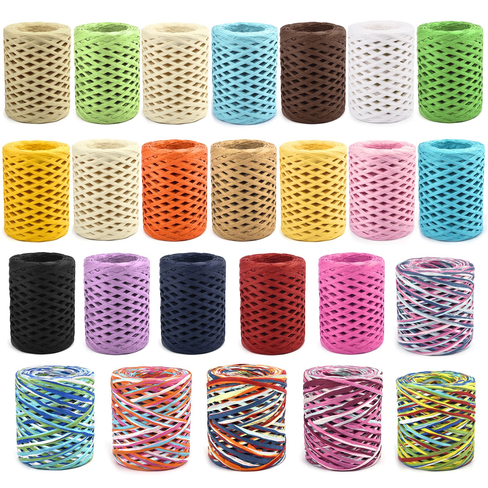 100M Natural Raffia Straw Yarn – Crochet Bag Raffia recenzja i cena