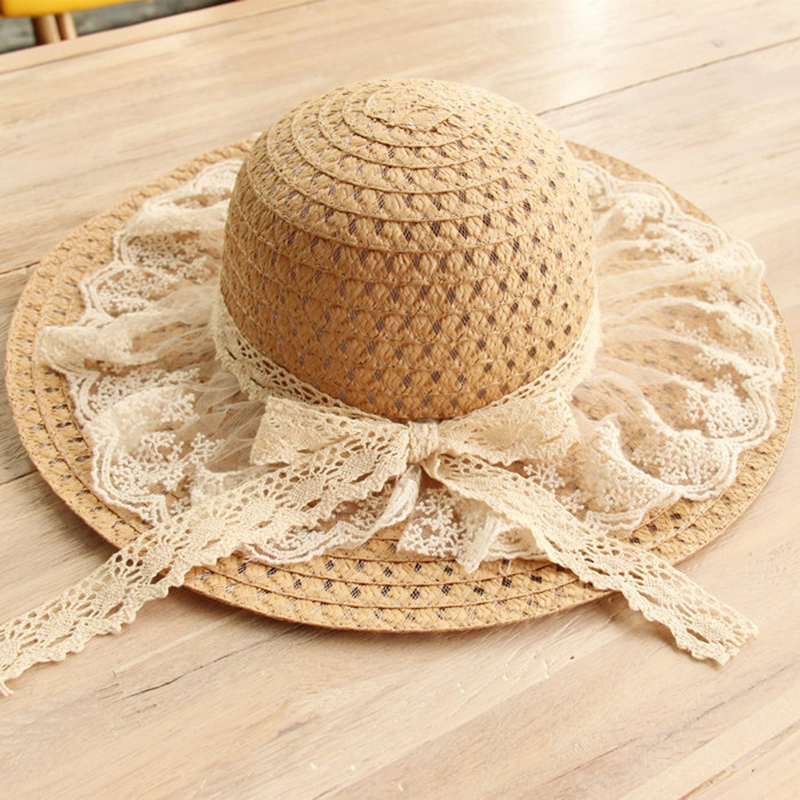 Women Lace Sun Hats For  Wide  – Hat Floppy Wide recenzja i cena