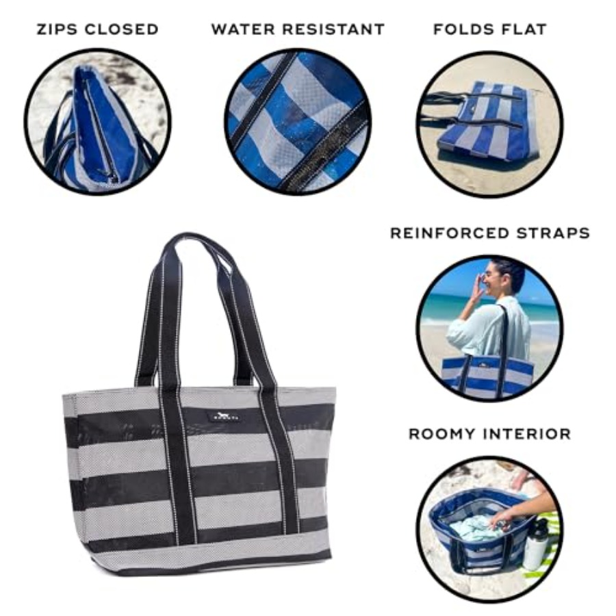 Joyride - Large Sandproof Beac – Tote Bag Beach recenzja i cena