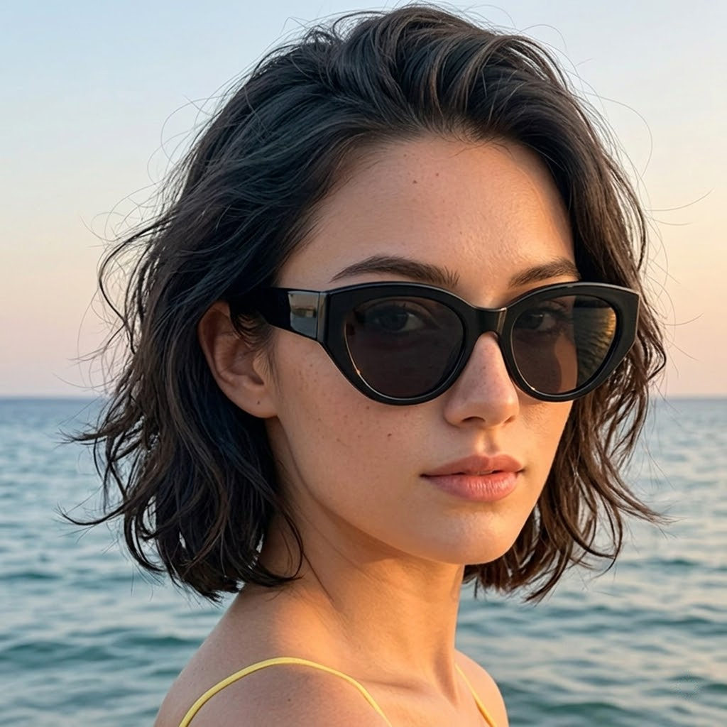 Women Men Classic Cat-Eye Pola – Sunglasses Cat Eye recenzja i cena