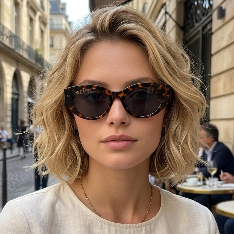 Women Men Classic Cat-Eye Pola – Sunglasses Cat Eye recenzja i cena