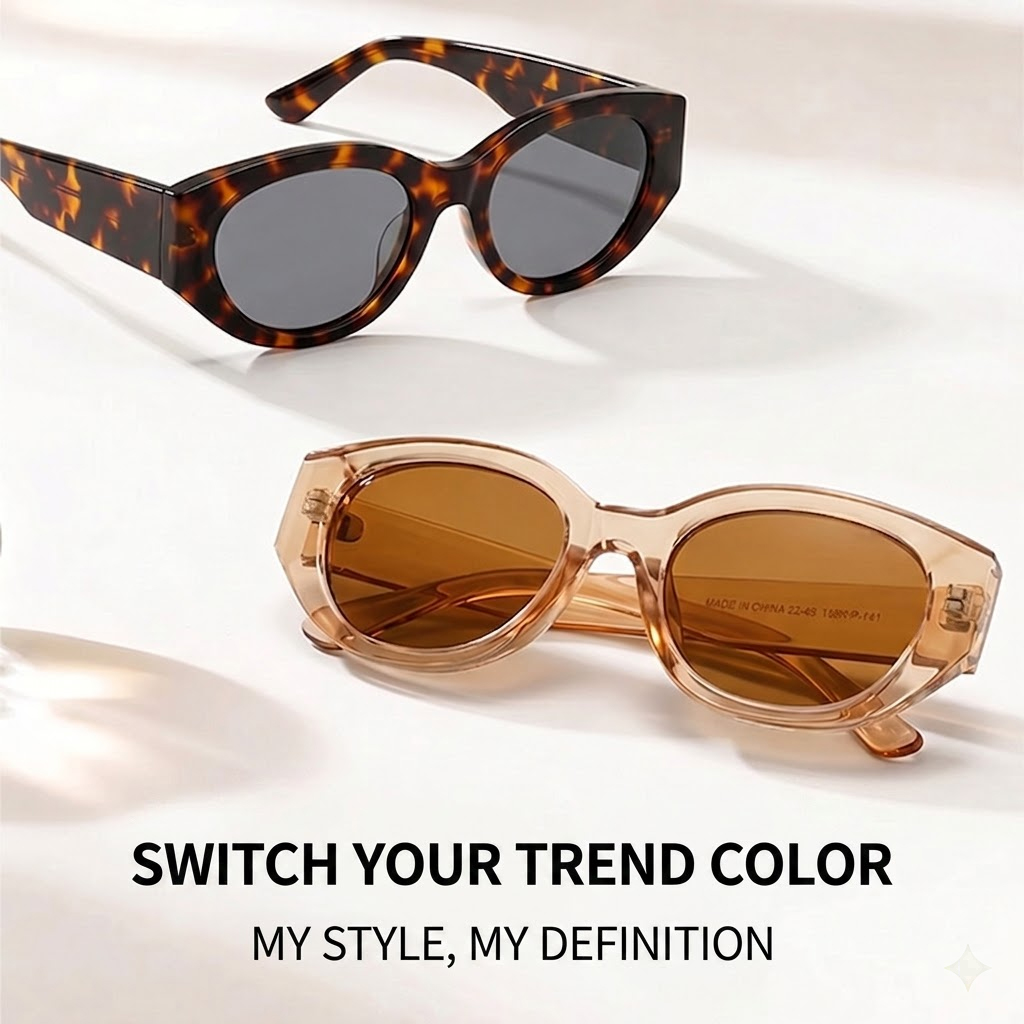 Women Men Classic Cat-Eye Pola – Sunglasses Cat Eye recenzja i cena