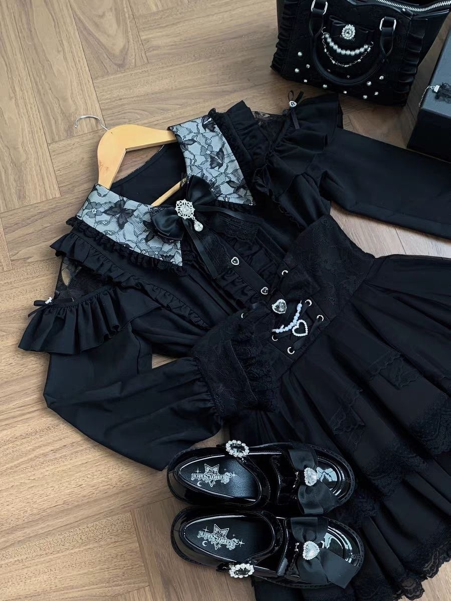 Harajuku Kawaii Skirt Sets Wom – Blouse Off Shoulder recenzja i cena