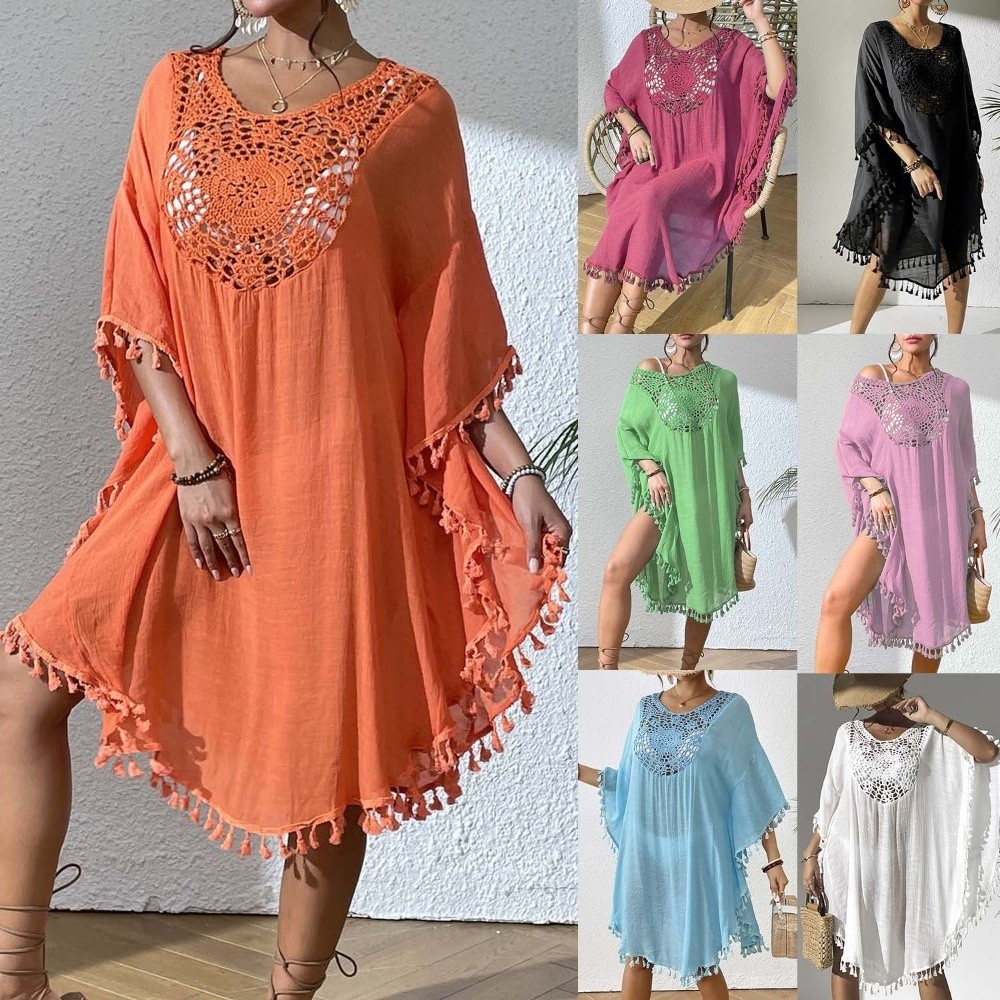 Square Neck Summer Sunscreen S – Cover Up Kaftan recenzja i cena