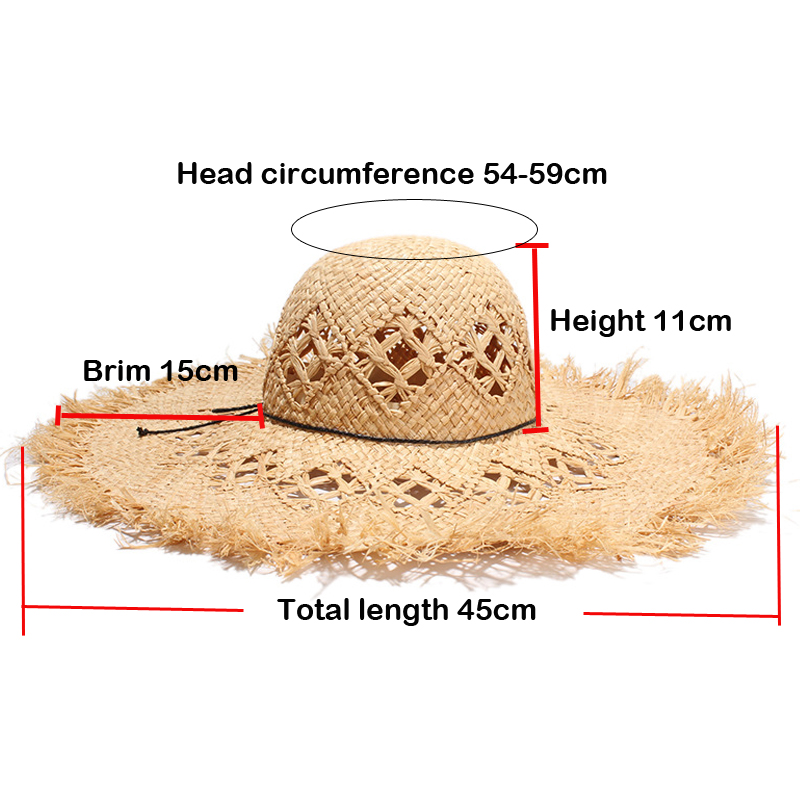 New Women Summer Natural Raffi – Hat Floppy Wide recenzja i cena
