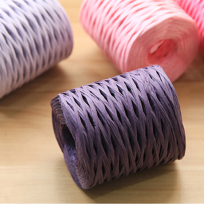 200m Natural Raffia Straw Yarn – Crochet Bag Raffia recenzja i cena