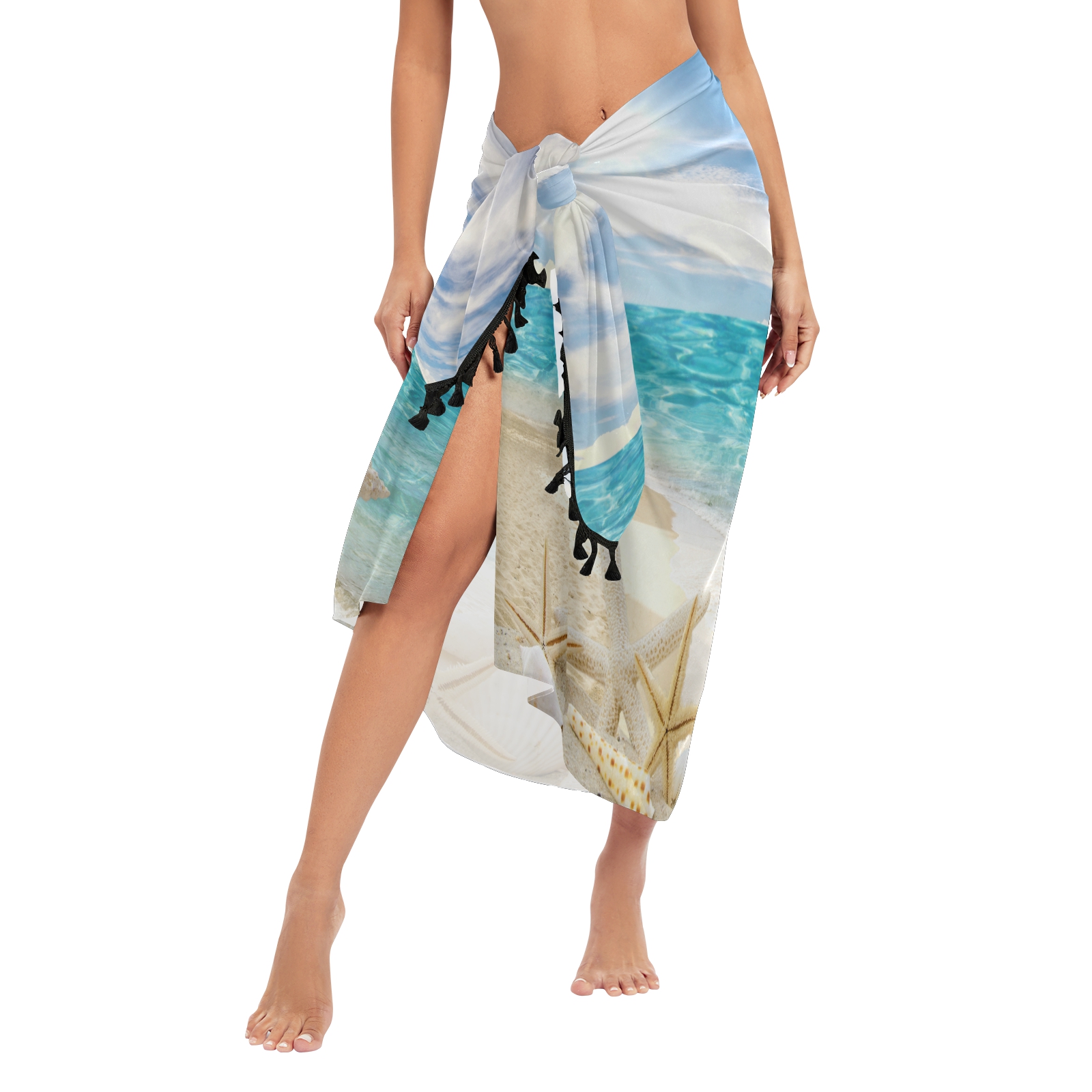 Sexy Women Chiffon Swimwear Pa – Cover Up Kaftan recenzja i cena