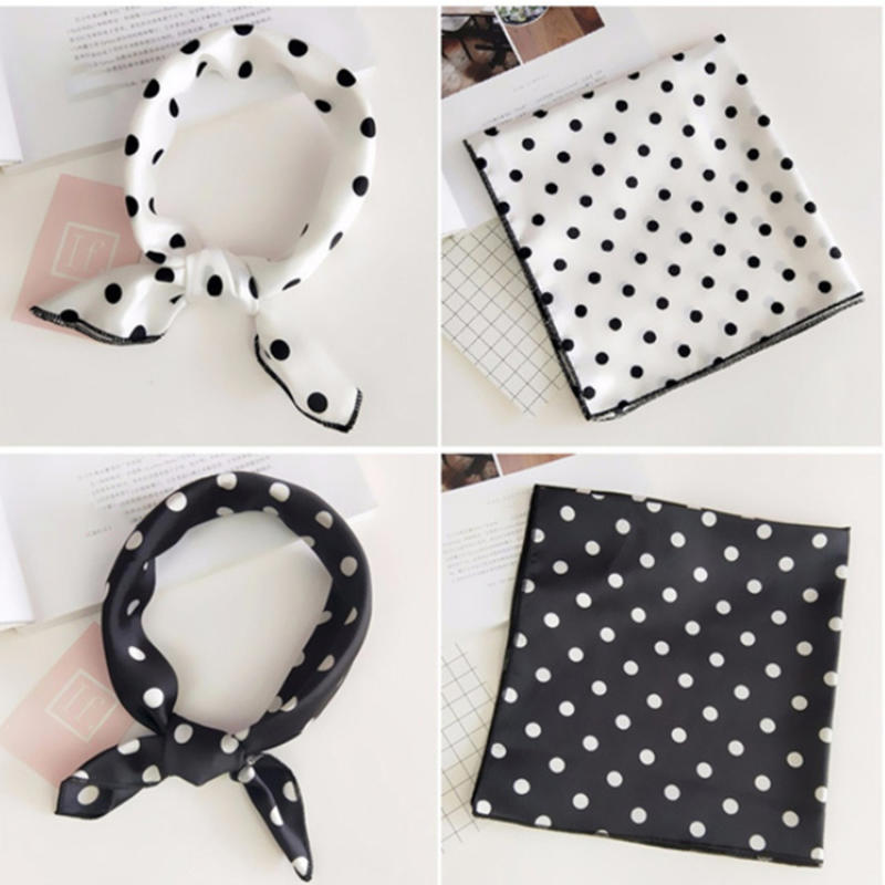 Leopard Print Polka Dot Square – Headband Summer Knit recenzja i cena