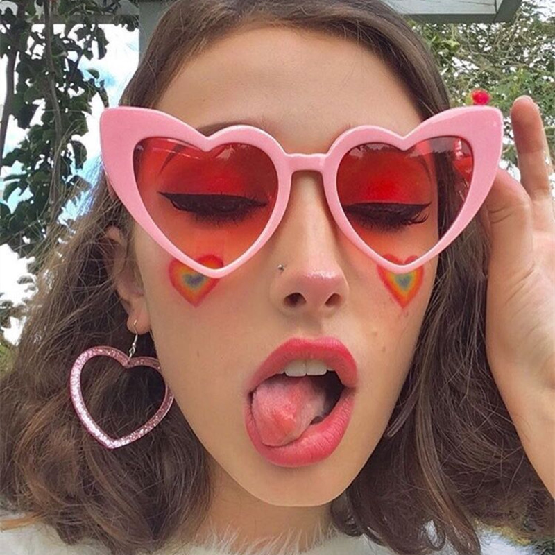 Love Heart Cat Eye Sunglasses  – Sunglasses Cat Eye recenzja i cena