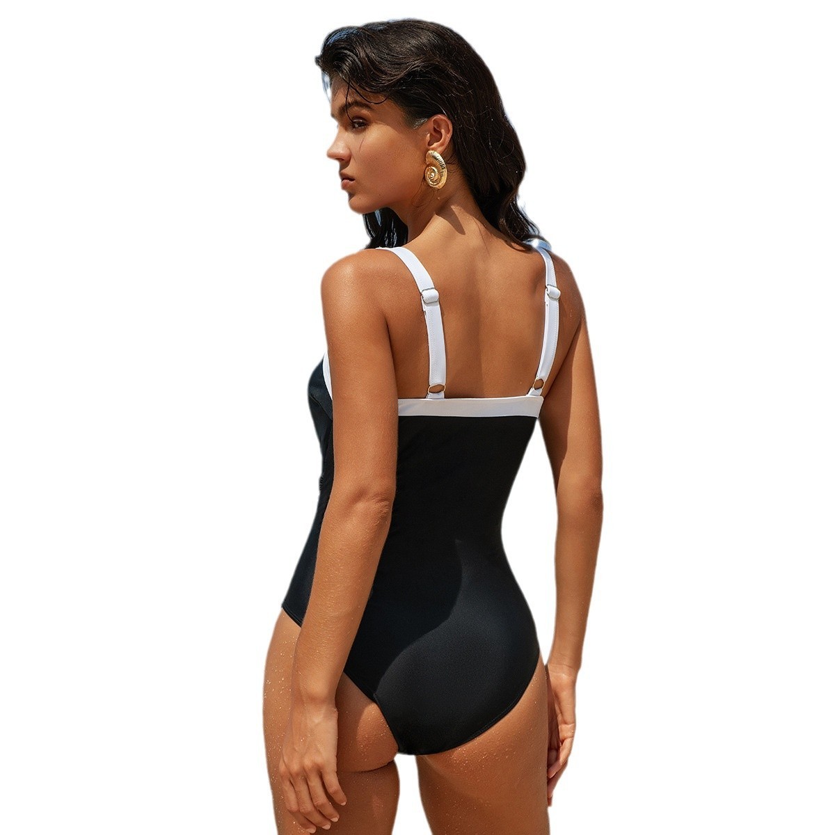Swimwear Woman One Piece Swims – Swimsuit Bikini Ruched recenzja i cena
