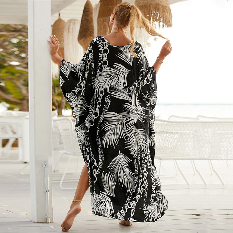 Women's Plus Size Animal Print – Cover Up Kaftan recenzja i cena