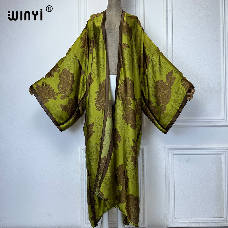 WINYI Africa boho print Kimono – Cover Up Kaftan recenzja i cena
