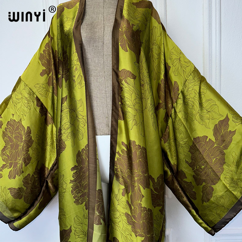 WINYI Africa boho print Kimono – Cover Up Kaftan recenzja i cena